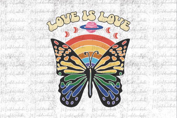 Download Retro Love is Love Png, LGBT Png - Lgbt png Collection