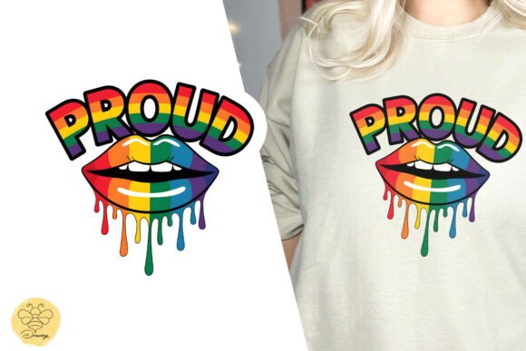 Download Proud Rainbow Lips Pride LGBT PNG - Lgbt png Collection